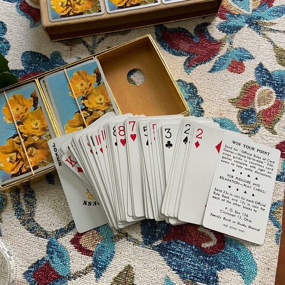 Congress set of 3, Cel-U-Tone playing cards from the 1950’s - Picture 2 of 8